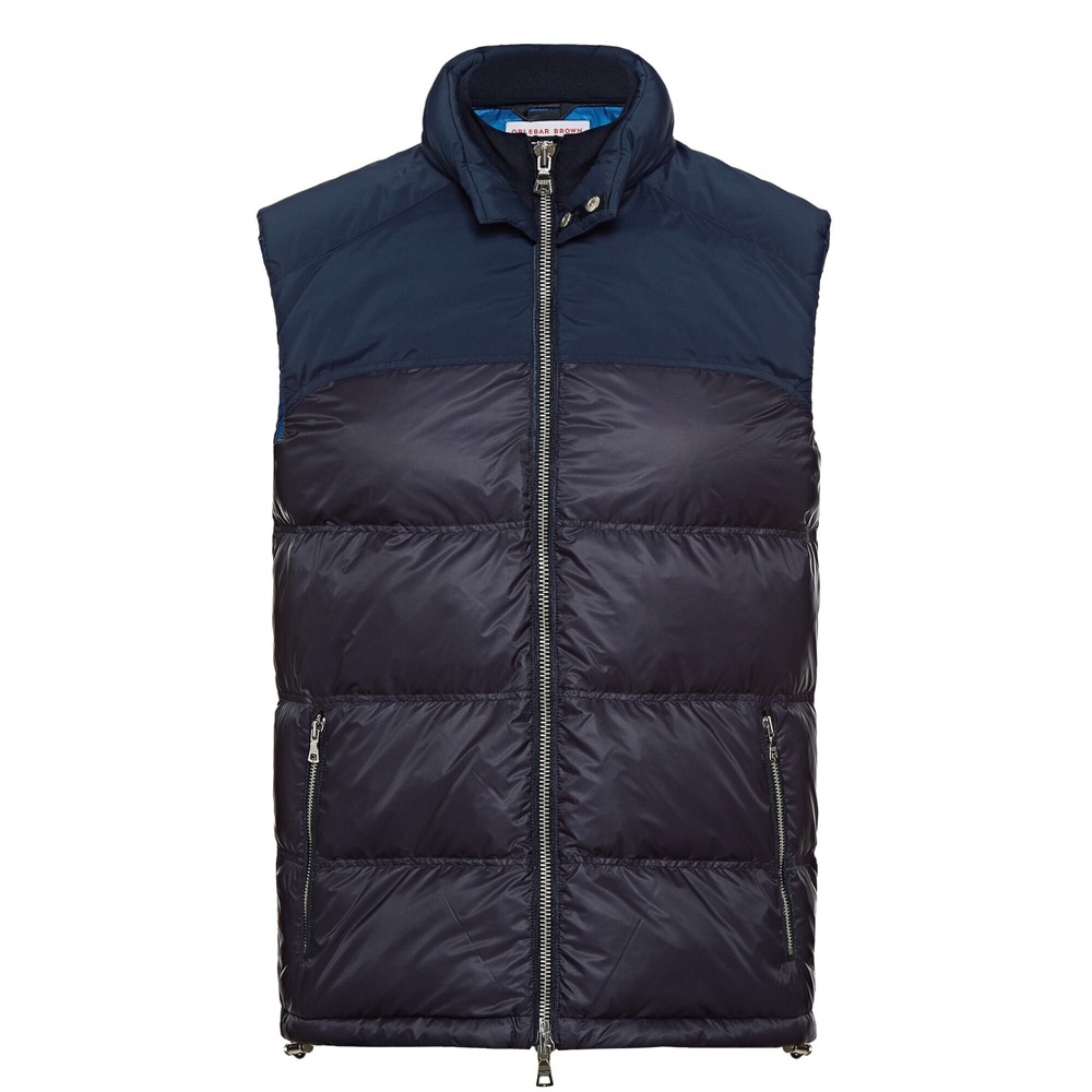 ORLEBAR BROWN S Navy Vest Gilet - Picture 4 of 5